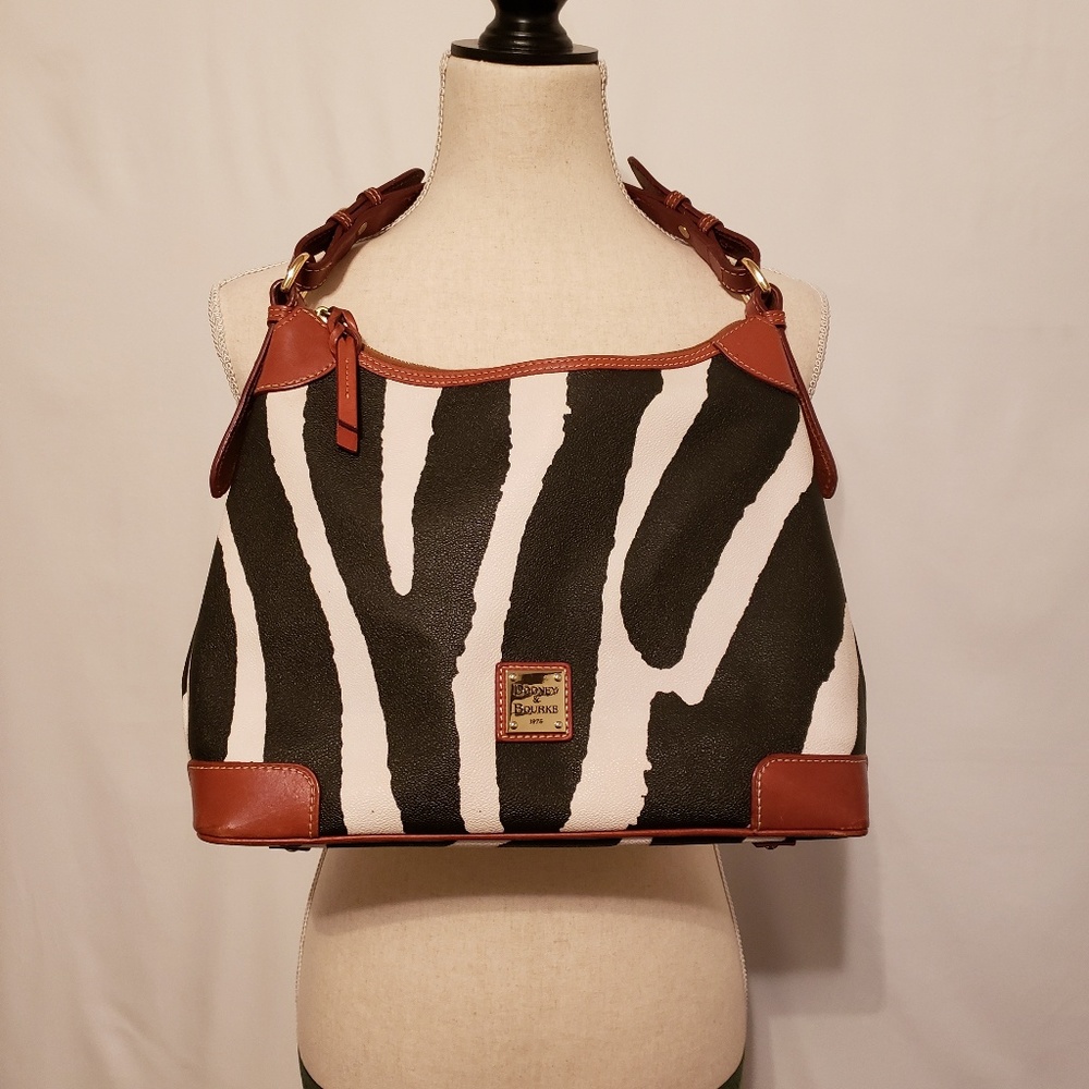 Dooney & Bourke Zebra Stripe Handbag